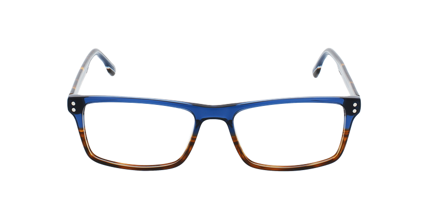 Lunettes de vue homme MAGIC206 bleu - Vue de face