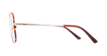 Lunettes de vue femme NIKITA écaille/dorée - Vue de face