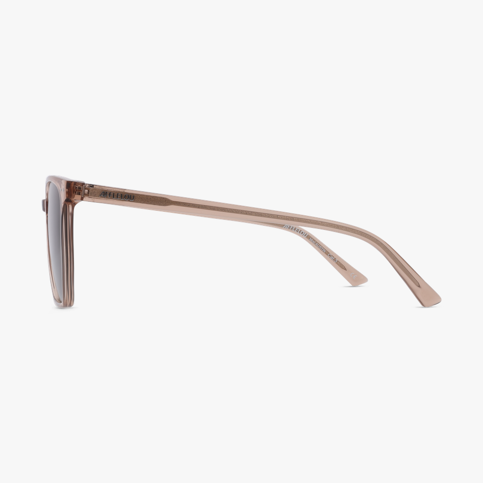 Lunettes de soleil AUSTIN marron - Vue de face