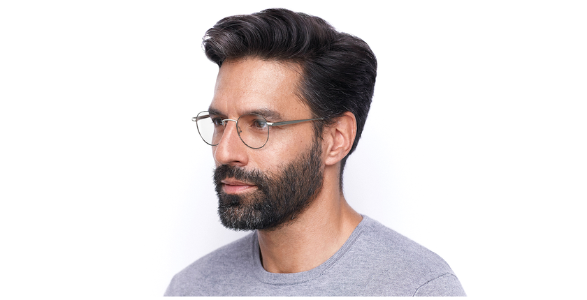 LUNETTES DE VUE homme MAGIC LEO bleu - Vue de face