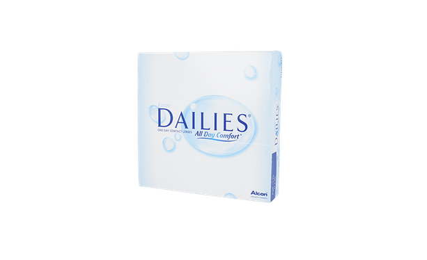 Lentilles de contact Dailies All Day Comfort 90L - Vue de face