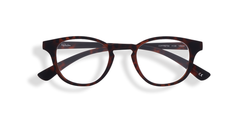 LUNETTES DE VUE FORTY COFFRET 04 bleu - Vue de face