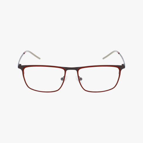 Lunettes de vue homme MAGIC 157 rouge/gris Vue de face