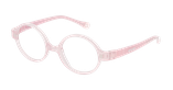 Lunettes de vue enfant BABY rose - Vue de face