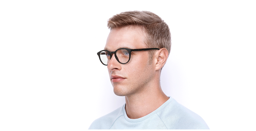 LUNETTES DE VUE homme GG0406O écaille - Vue de face