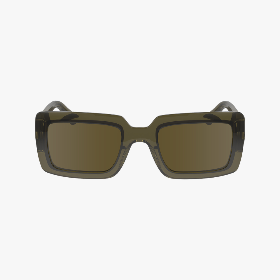 Lunettes de soleil femme LO743S vert - Vue de face