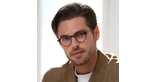 Lunettes de vue homme MAGIC264 écaille/rose - Vue de face