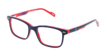 Lunettes de vue enfant 4 bleu - Vue de face
