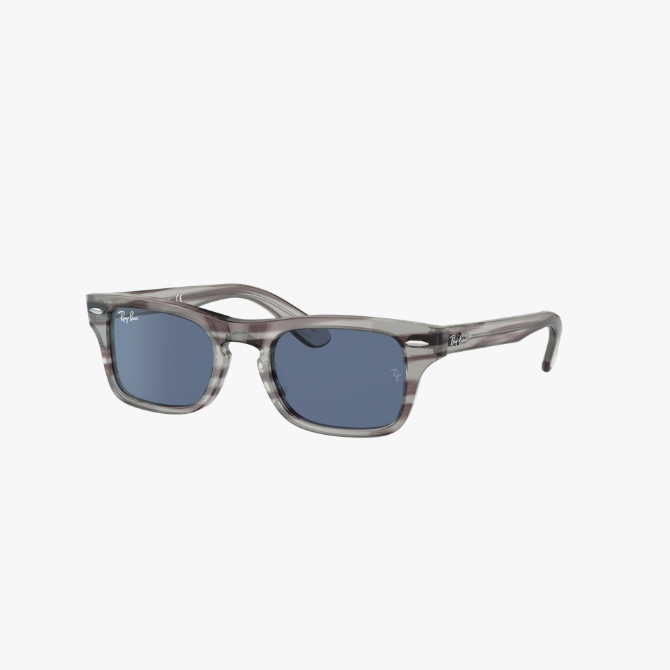 Lunettes de soleil homme 0RJ9083S gris - Vue de face
