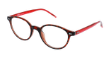 LUNETTES DE VUE femme MILEY écaille/rose - Vue de face