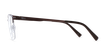 LUNETTES DE VUE homme ABEL marron/gris - Vue de face