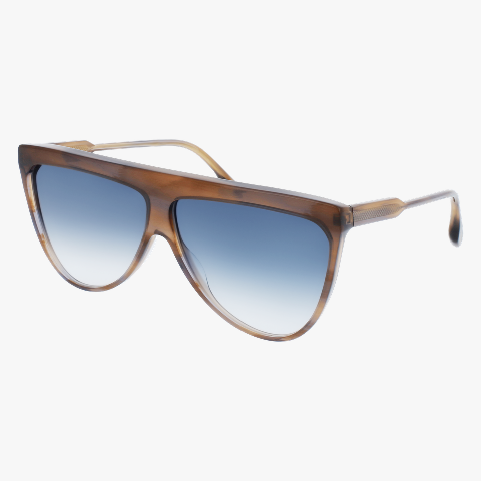 Lunettes de soleil femme VB619S jaune/bleu - Vue de face