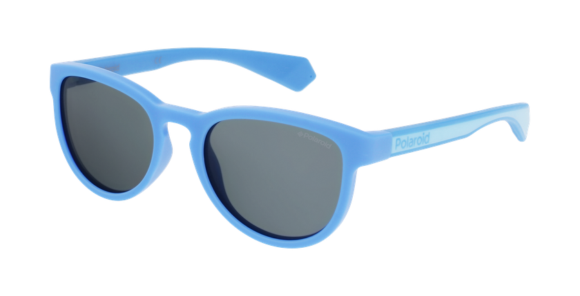 LUNETTES DE SOLEIL enfant PLD 8030/S bleu - vue de 3/4