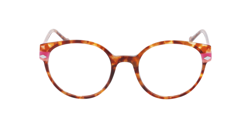 Lunettes de vue femme MAGIC281 écaille - Vue de face