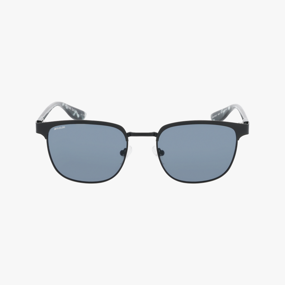 Lunettes de soleil homme RUIZ noir - Vue de face