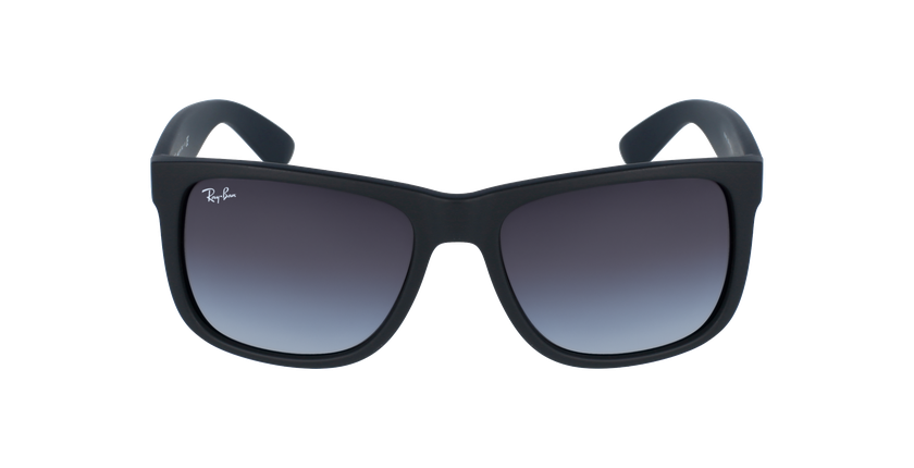 LUNETTES DE SOLEIL homme JUSTIN noir - Vue de face