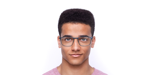LUNETTES DE VUE homme MAGIC GEOFFROY bleu marine/argenté