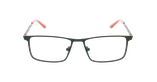 Lunettes de vue homme MAGIC282 vert/orange - Vue de face