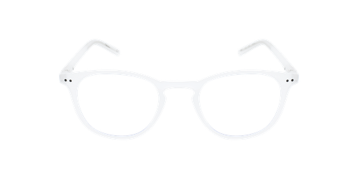 LUNETTES DE VUE FORTY anti lumière bleue Blanche blancVue de face