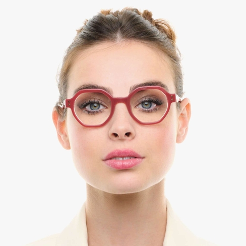 Lunettes de vue femme CARACTÈRES PERSUASIVE rose