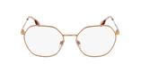 Lunettes de vue femme ERIN rose - Vue de face