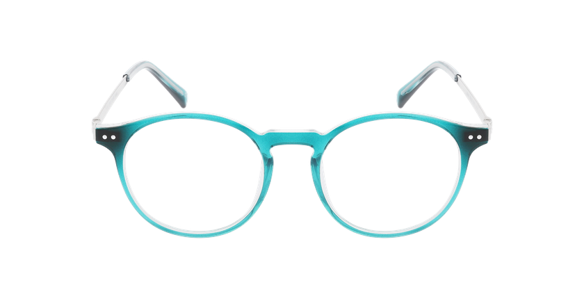 Lunettes de vue homme DAYAN vert - Vue de face