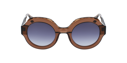 LUNETTES DE SOLEIL femme MADDIE 6706 marron Vue de face