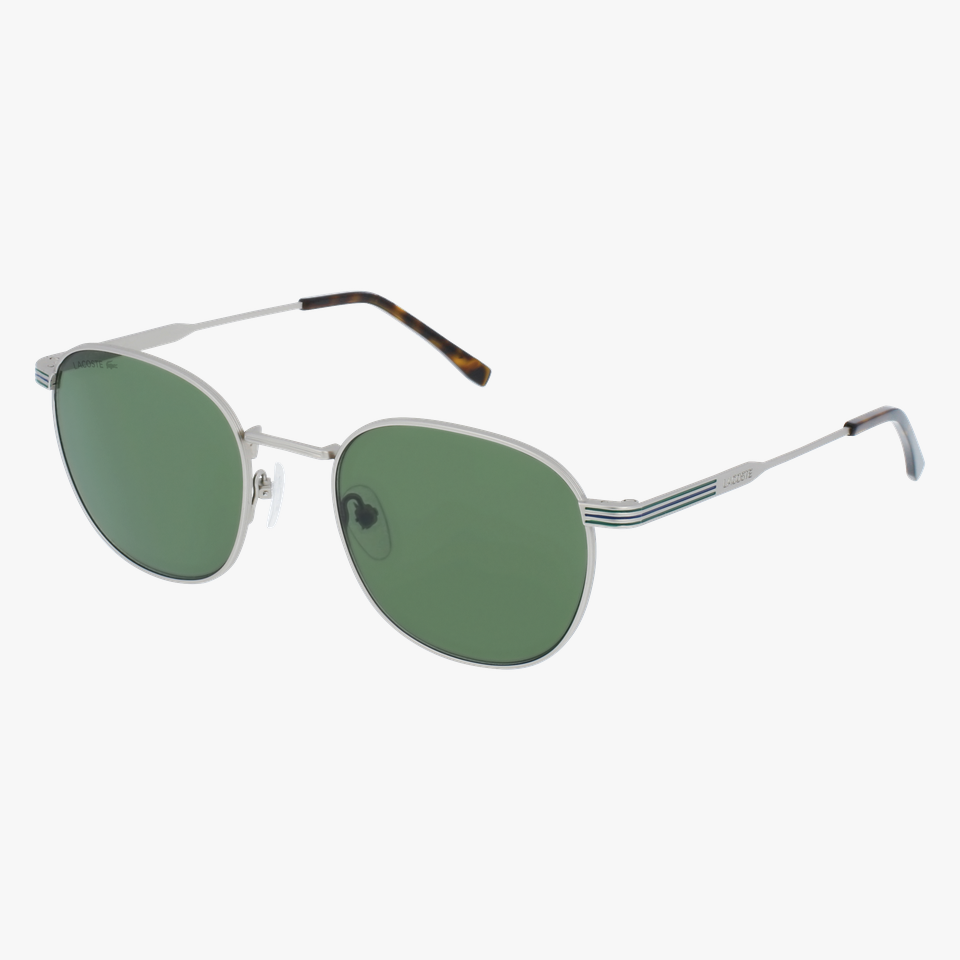 Lunettes de soleil L251S argenté/vert - Vue de face
