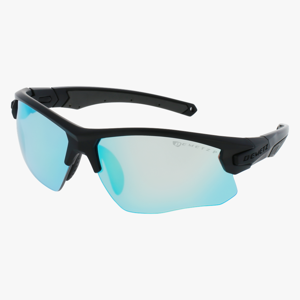 Lunettes de soleil homme PULSA 2 noir/gris - Vue de face