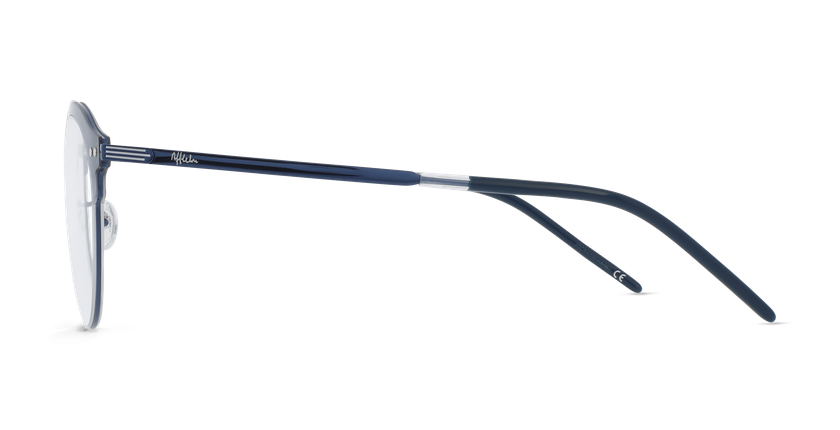 Lunettes de vue femme MAGIC 199 bleu - Vue de face