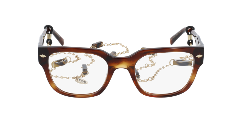 LUNETTES DE VUE femme AUDACIEUSE écaille - Vue de face