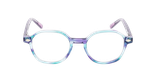 Lunettes de vue enfant 5 bleu - Vue de face