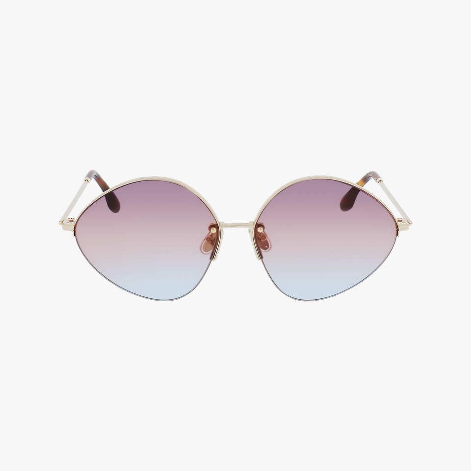 Lunettes de soleil femme VB220S dorée/violet - Vue de face