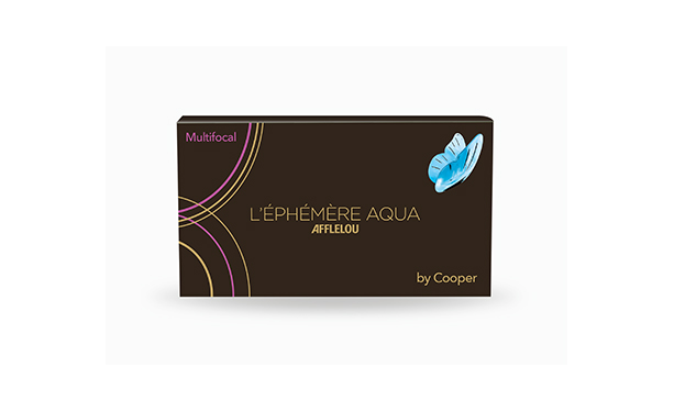 Lentilles de contact Ephémère Aqua Mensuelle Multifocal 6L - Vue de face