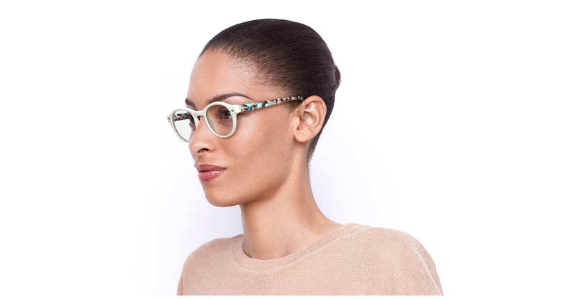 LUNETTES DE VUE femme MAGIC 164 beige - Vue de face