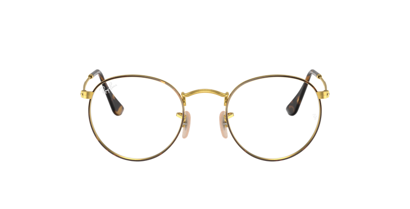 Lunettes de vue 0RX3447V dorée/écaille - Vue de face