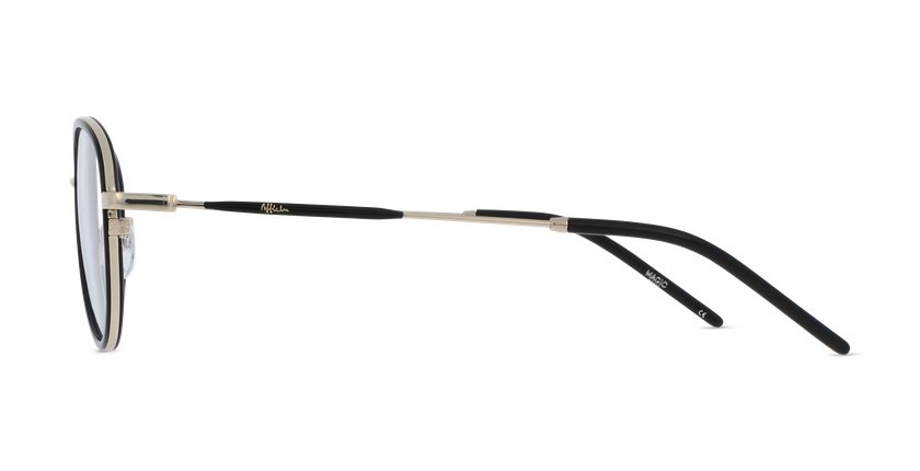 LUNETTES DE VUE homme MAGIC 185 noir/doré - Vue de face