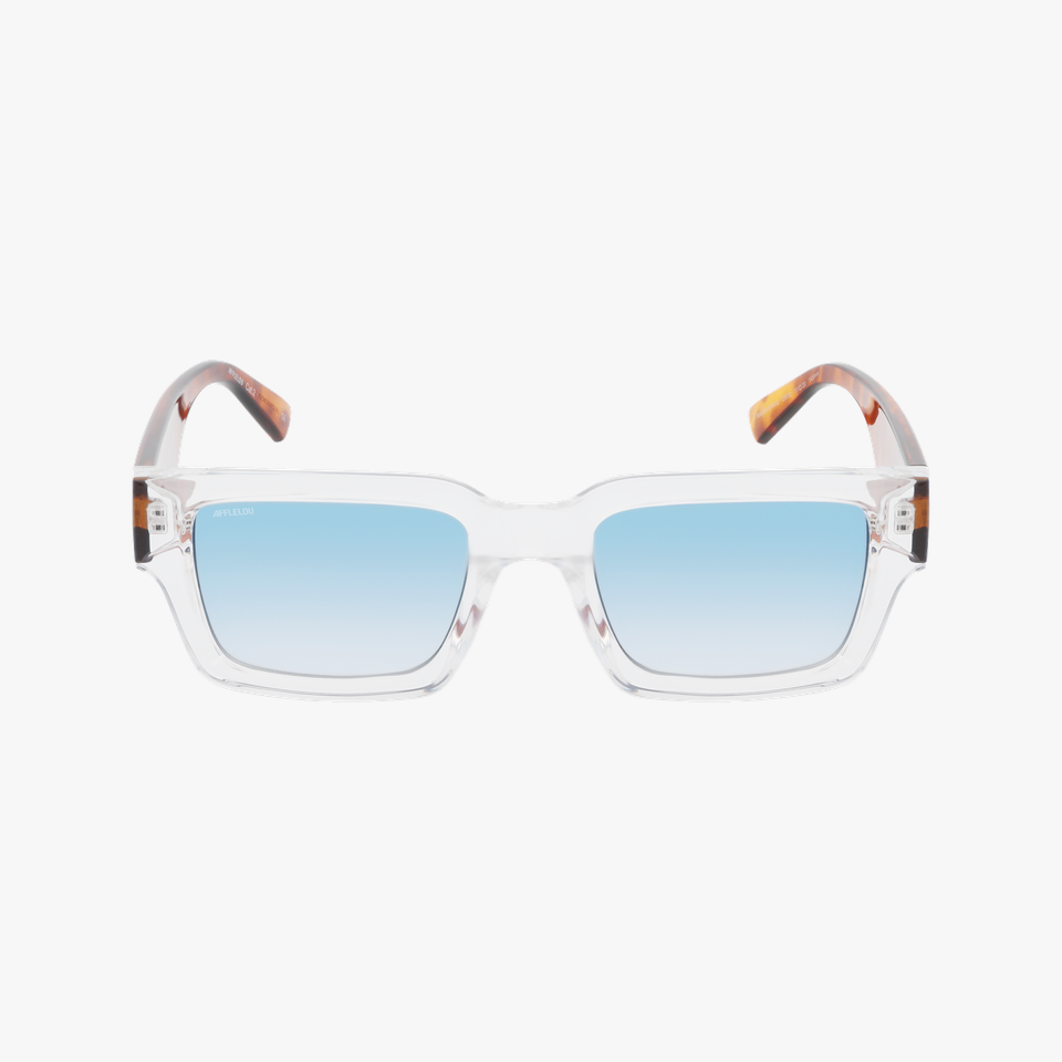 Lunettes de soleil SANTAFE cristal - Vue de face