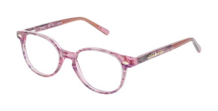 Lunettes de vue enfant 7 rose - Vue de face