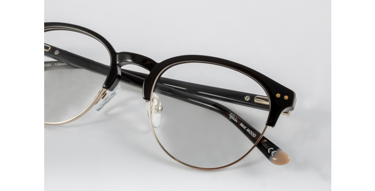 LUNETTES DE VUE enfant MOOD noir/doré