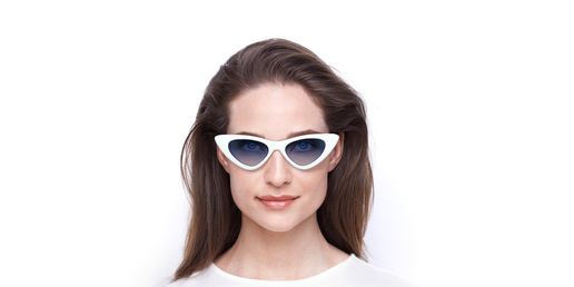 LUNETTES DE SOLEIL femme LILO blanc