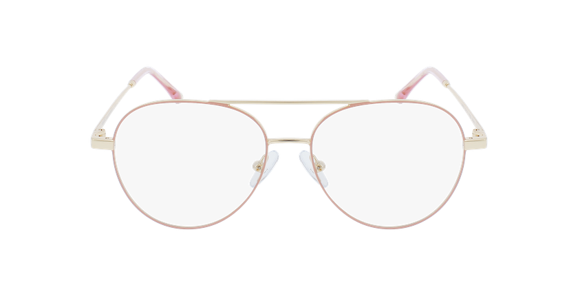 LUNETTES DE VUE femme MAGIC MAVERICK rose/doré - Vue de face
