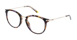 Lunettes de vue femme MAGIC NAWELL écaille/violet - Vue de face