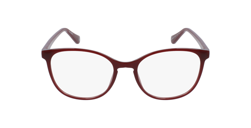 LUNETTES DE VUE femme RZERO5 rouge - Vue de face