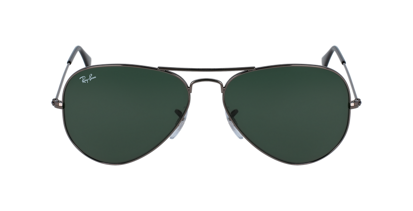 LUNETTES DE SOLEIL AVIATOR L gris - Vue de face