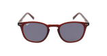 Lunettes de vue FORTY solaire Bordeaux +2.00 rouge - Vue de face