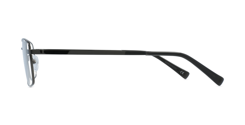 Lunettes de vue homme RZERO16 noir/gris - Vue de côté
