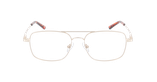 Lunettes de vue homme FILIPE dorée - Vue de face