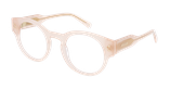 Lunettes de vue femme CARACTÈRES FIDÈLE marron - Vue de face