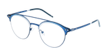 Lunettes de vue femme MAGIC 199 bleu - Vue de face